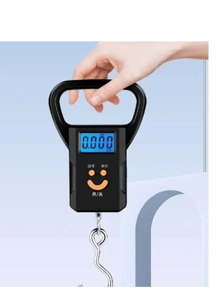 ميزان أمتعة رقمي محمول باليد بشاشة LCD - Image 4